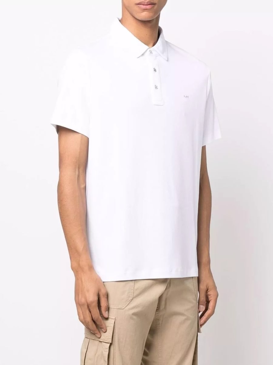 Michael kors la polo in cotone, view 2