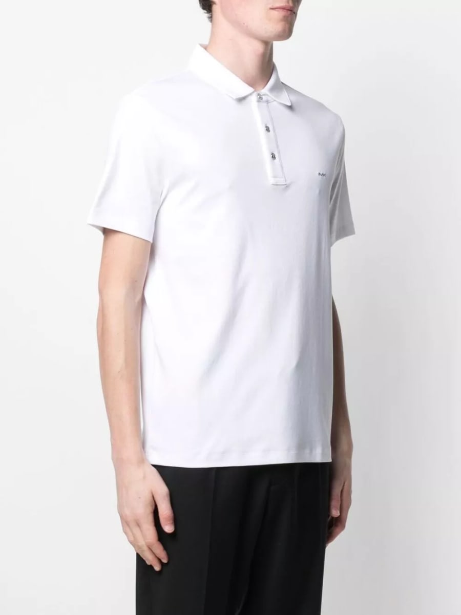 Michael kors la polo in cotone, view 5