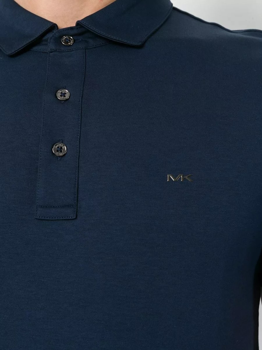Michael kors la polo in cotone, view 4