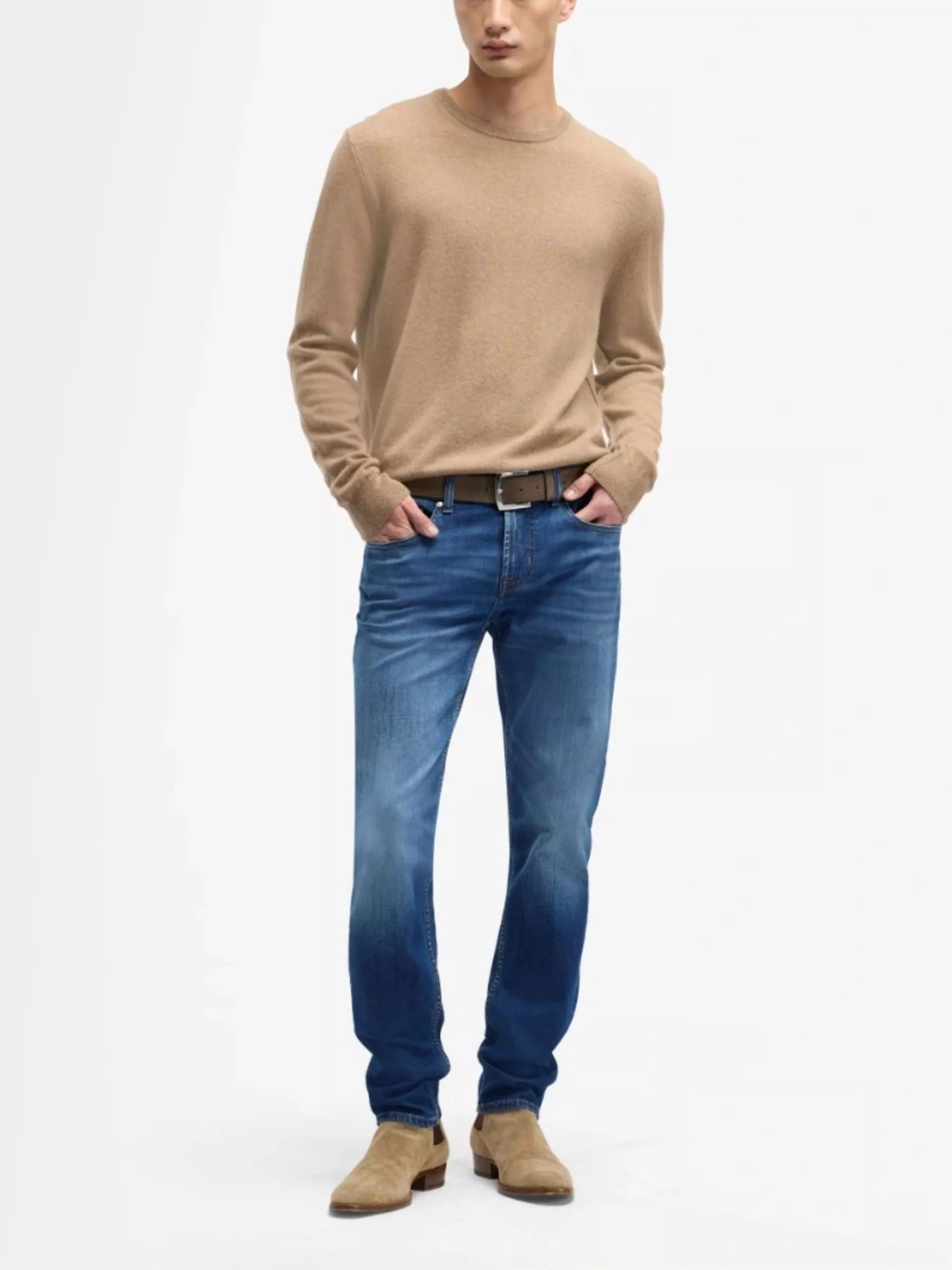 7 for all mankind Slimmy Tapered Jeans, view 2
