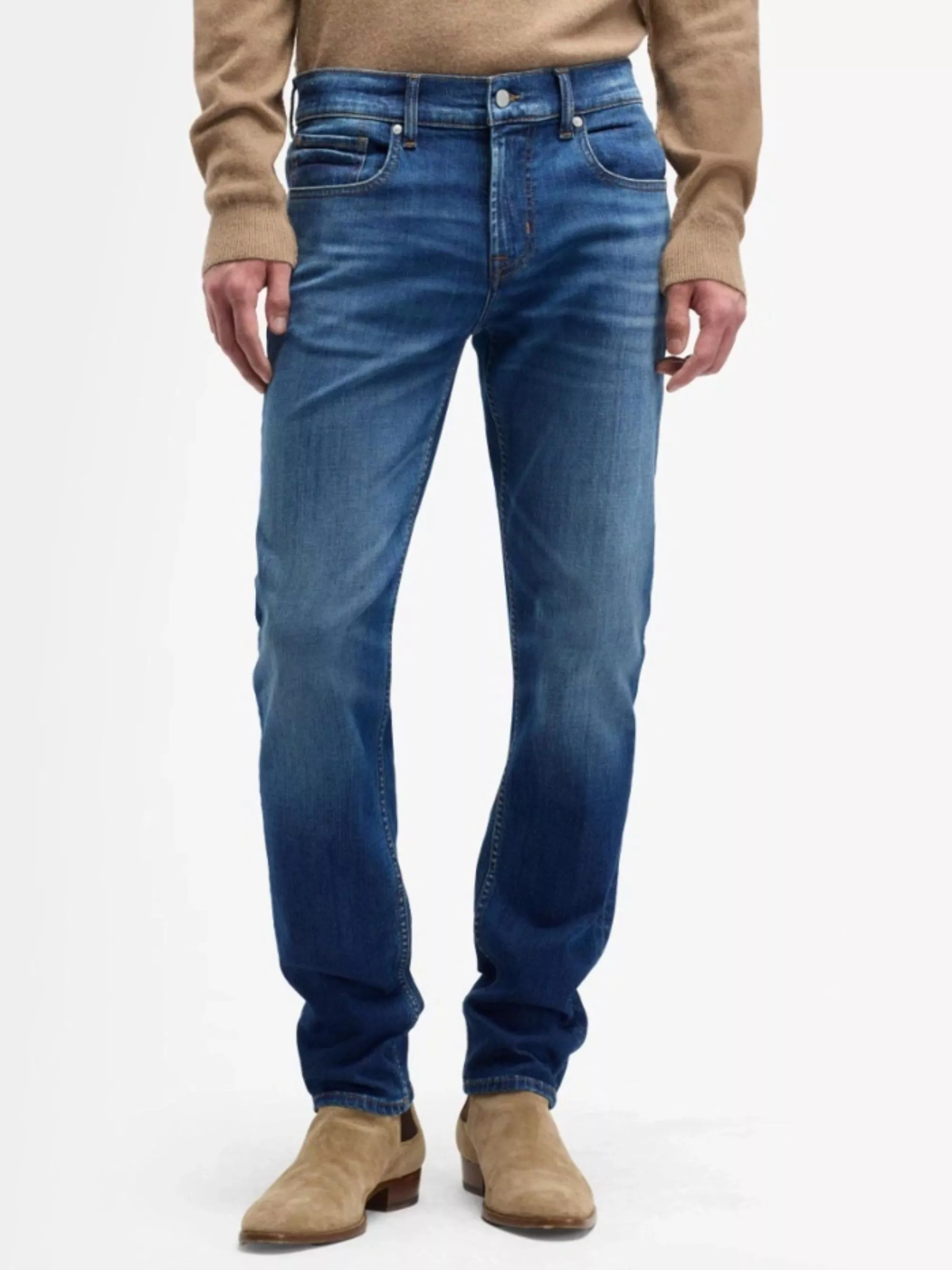 7 for all mankind Slimmy Tapered Jeans, view 2