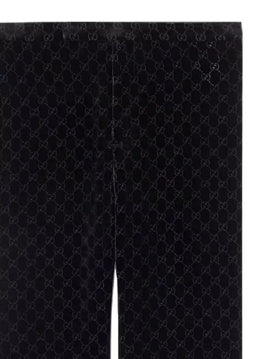 Gucci Pantaloni in velluto GG, view 2
