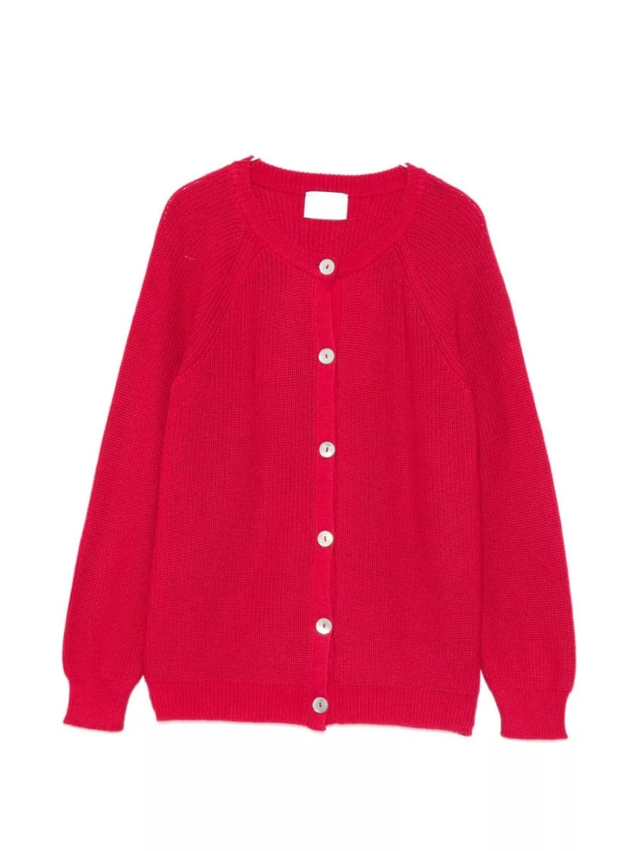 Beyou Cardigan in cotone e cashmere