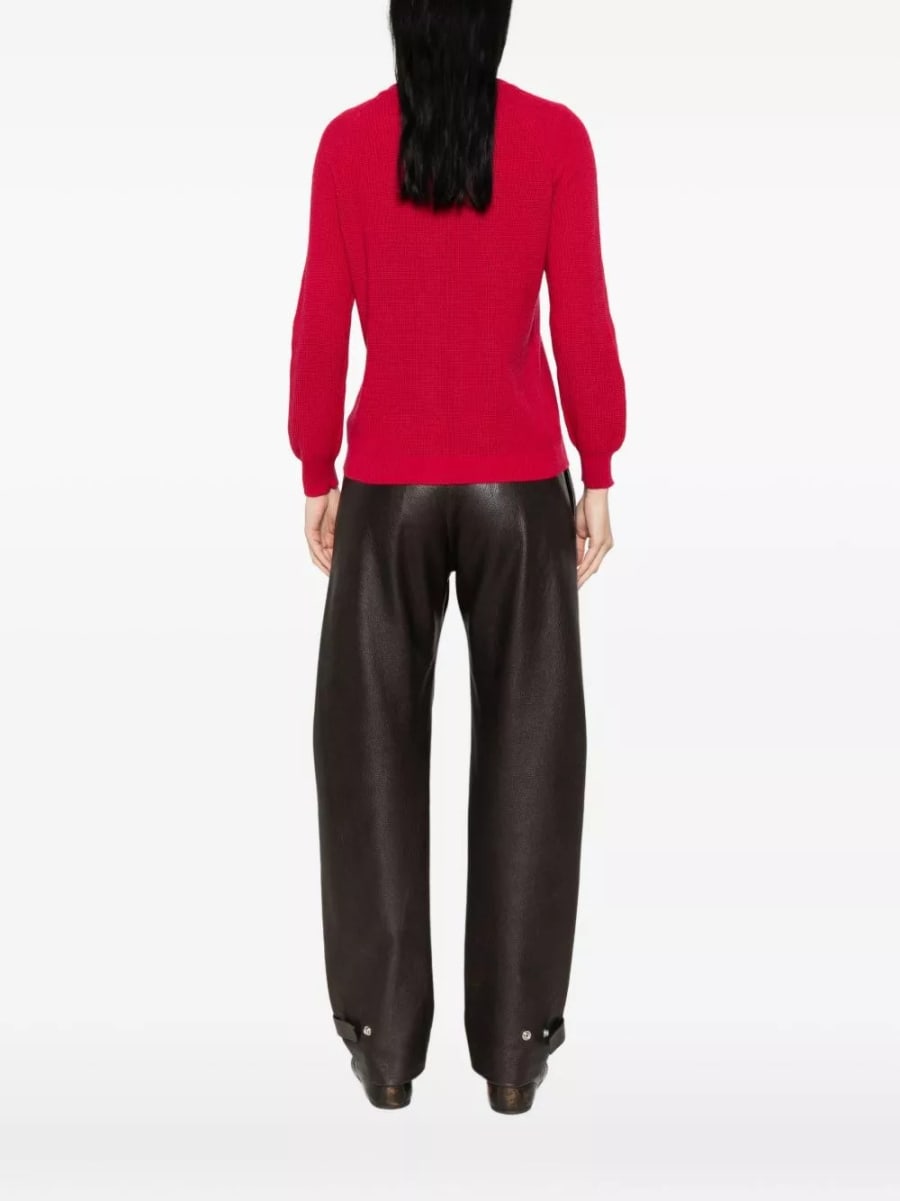 Beyou Cardigan in cotone e cashmere, view 4