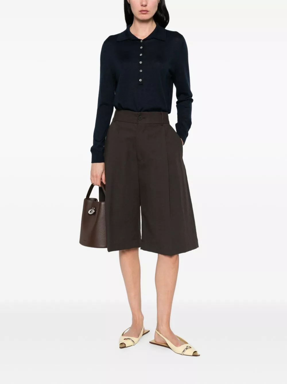 Beyou Maglione in cashmere e seta, view 2