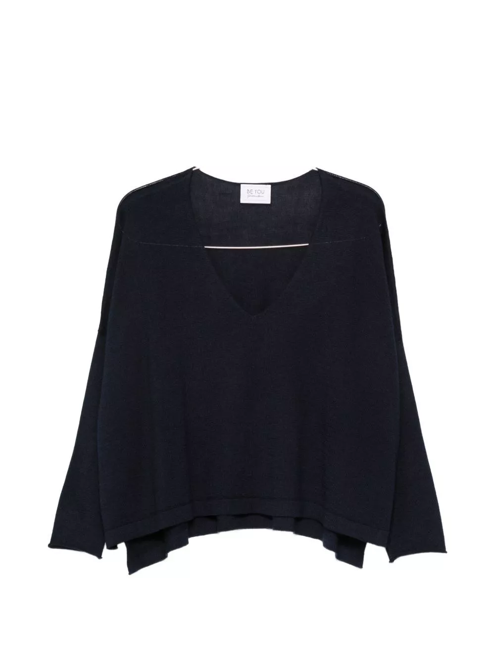 Beyou Maglione in cashmere e seta con scollo a V