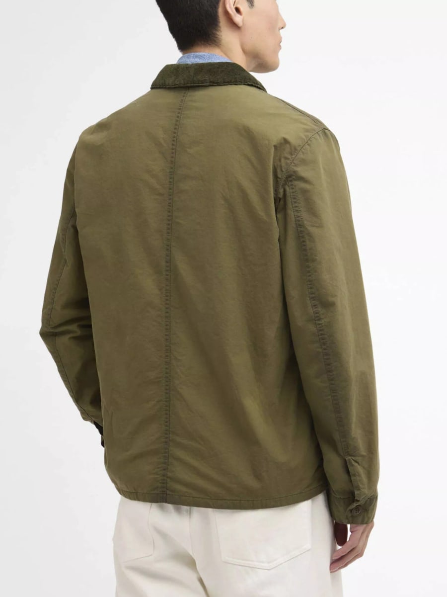 Barbour Giacca Troon Washed Waxed, view 3
