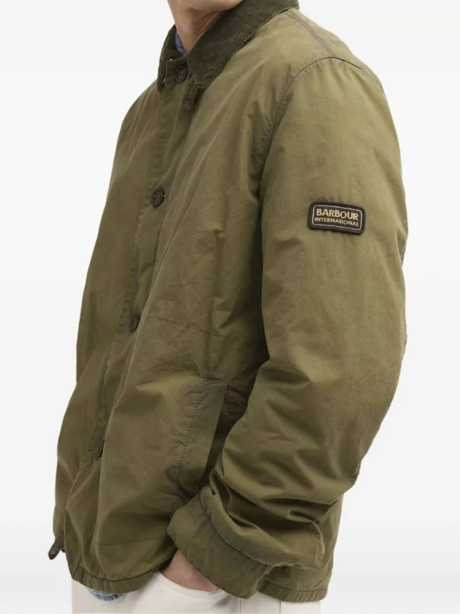 Barbour Giacca Troon Washed Waxed, view 5