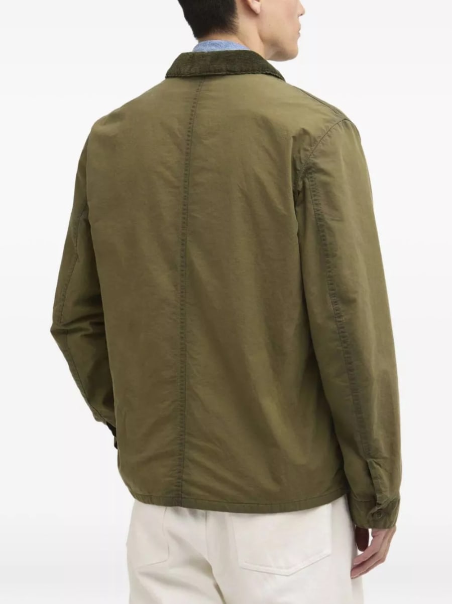 Barbour Giacca Troon Washed Waxed, view 7
