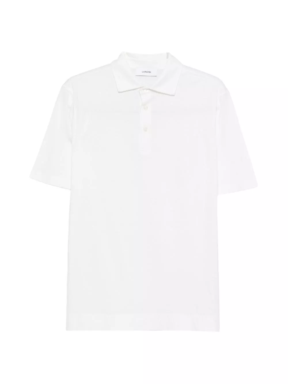 Lardini la polo in cotone e seta