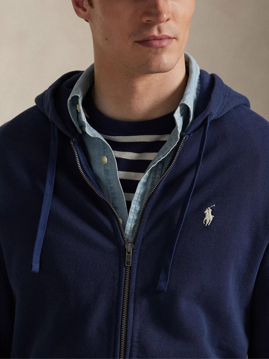 Polo Ralph Lauren Felpa in Fleece Loopback, view 4