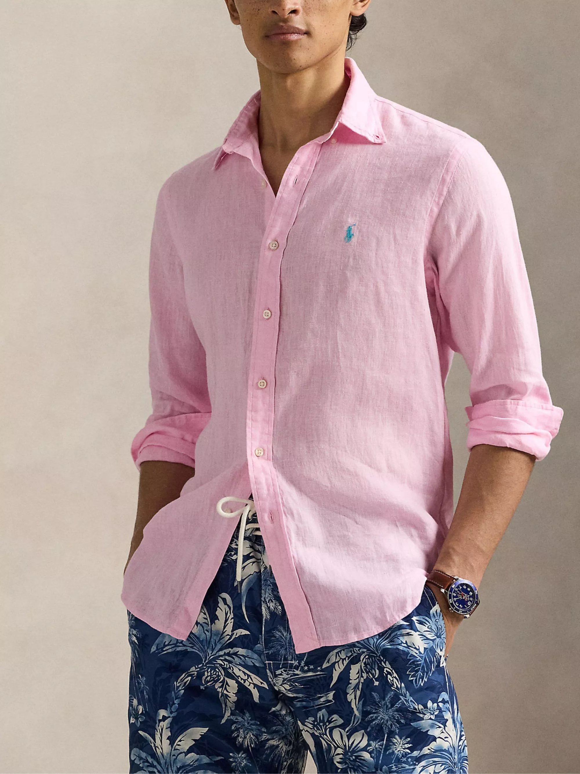 Polo Ralph Lauren Camicia in lino, view 2