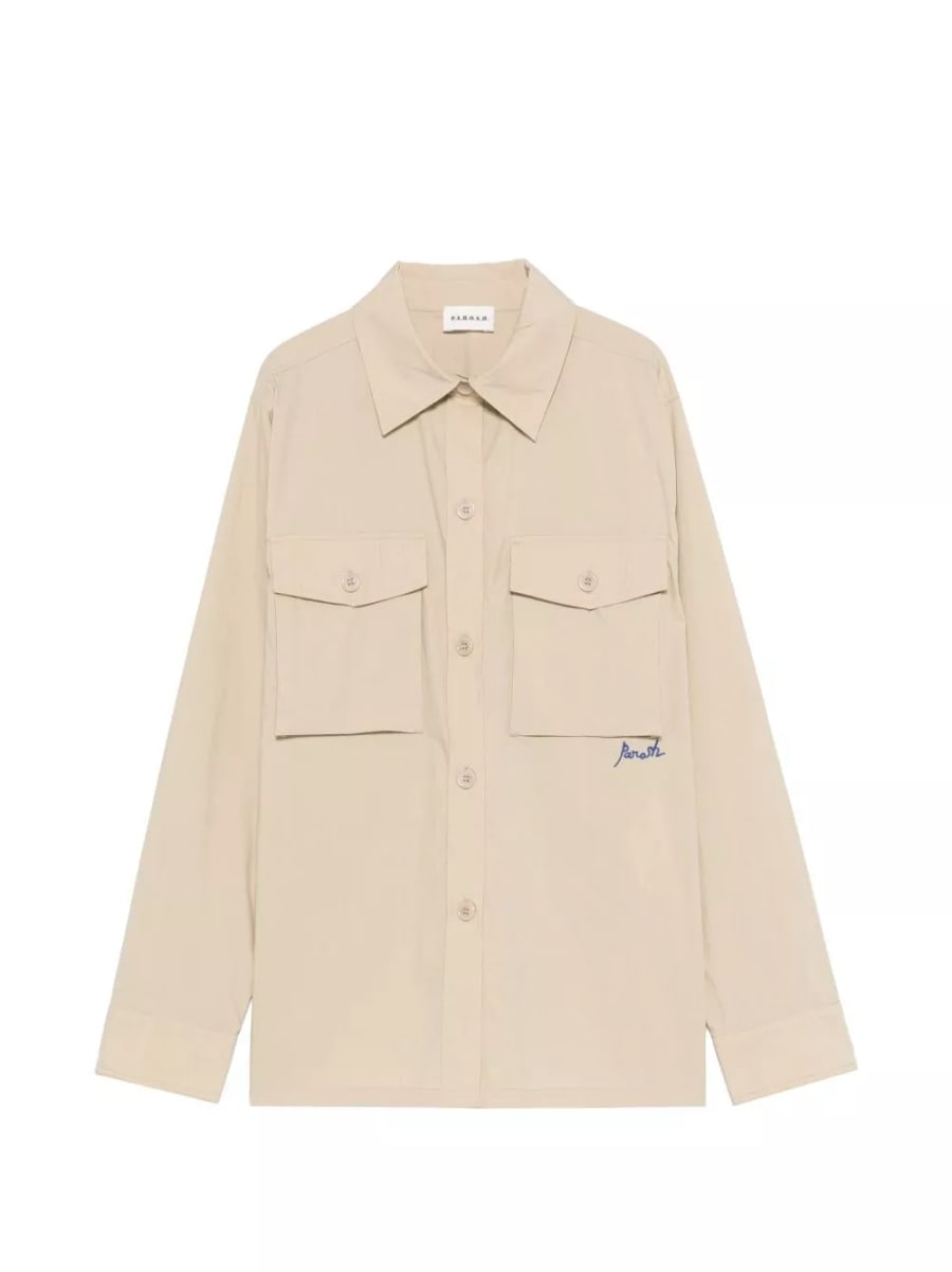 P.A.R.O.S.H. Camicia in nylon e cotone