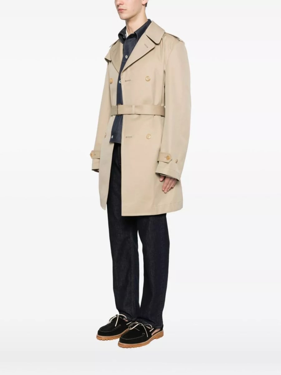 Junya watanabe Cappotto doppiopetto in cotone, view 2