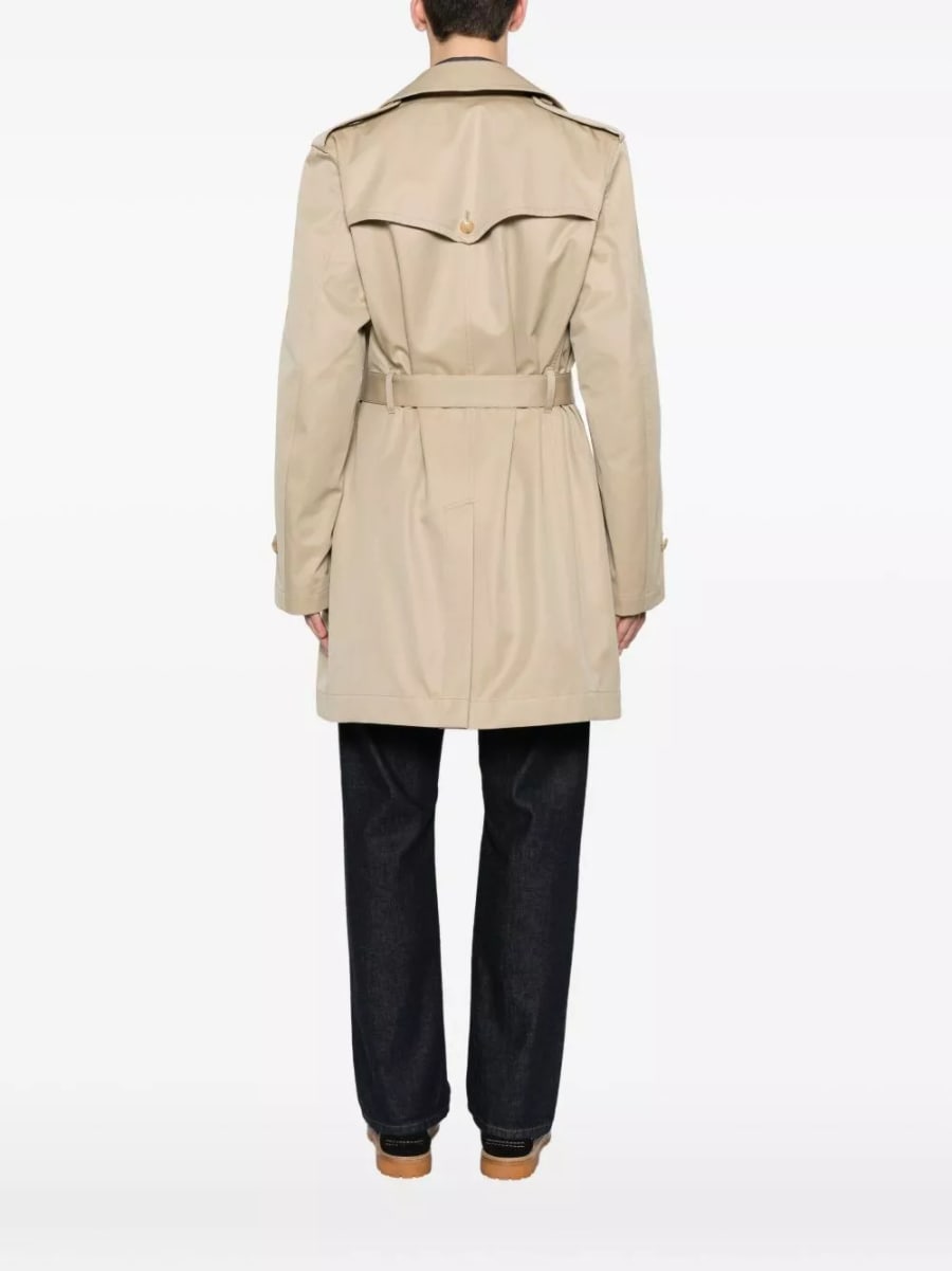 Junya watanabe Cappotto doppiopetto in cotone, view 4