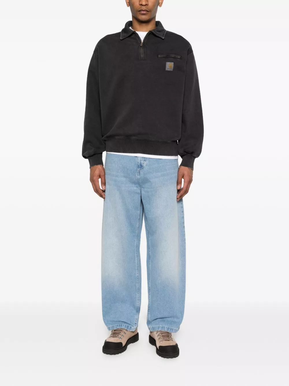 Carhartt WIP Pantaloni in cotone Brandon, view 2