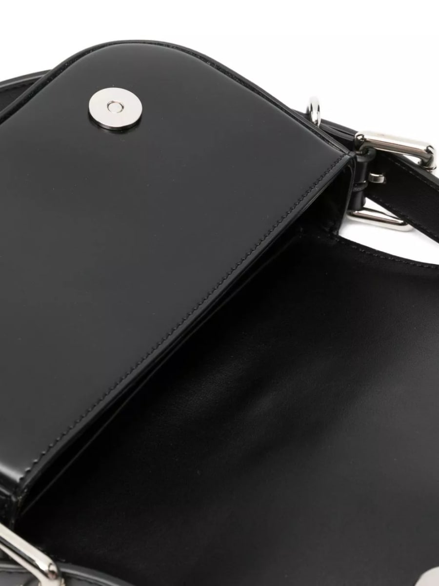 Junya watanabe Borsa a tracolla con borchie, view 2