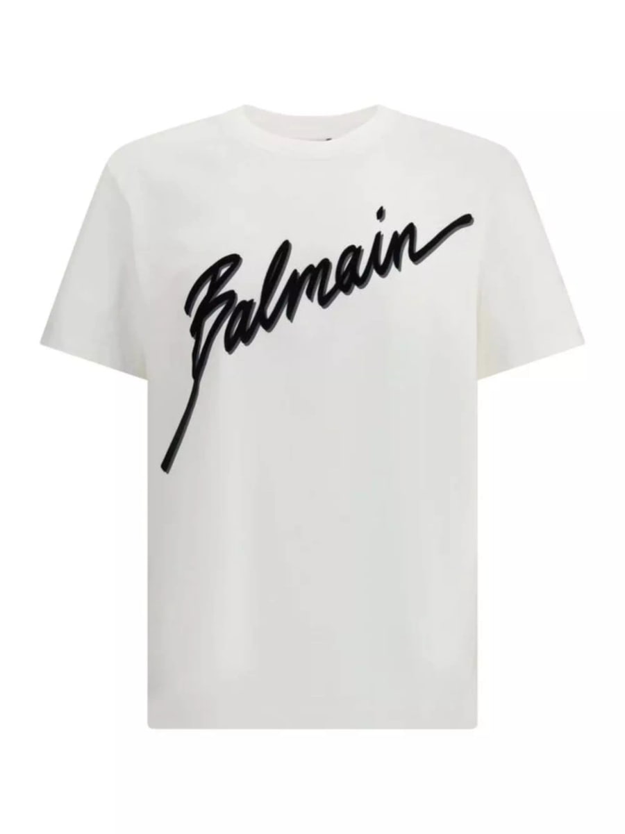 Balmain T-shirt in Cotone