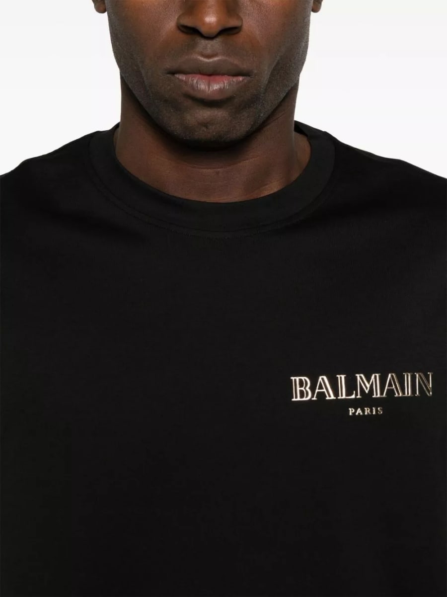 Balmain T-shirt in cotone, view 6
