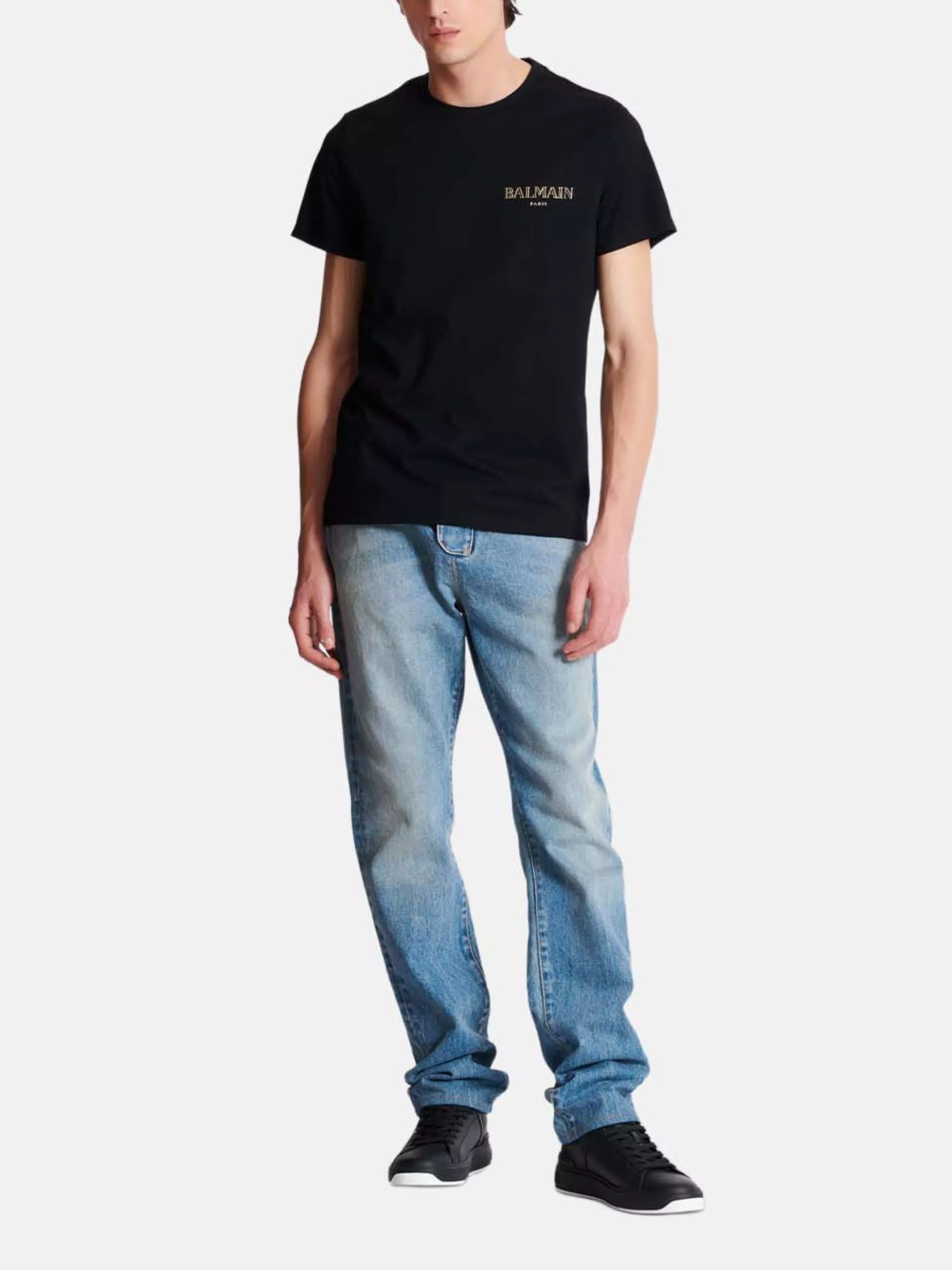 Balmain T-shirt in cotone, view 2