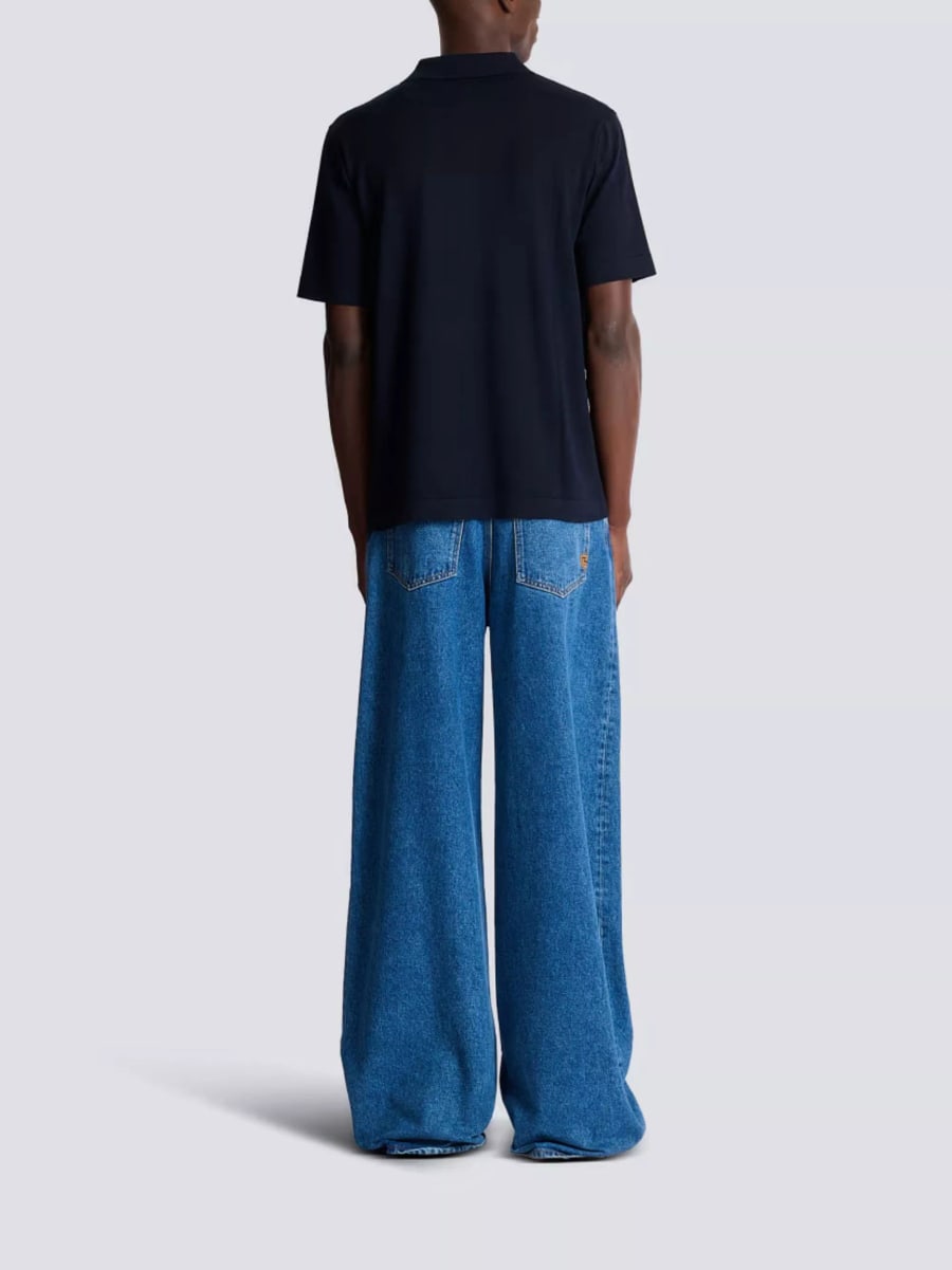 Balmain la polo in seta, view 3