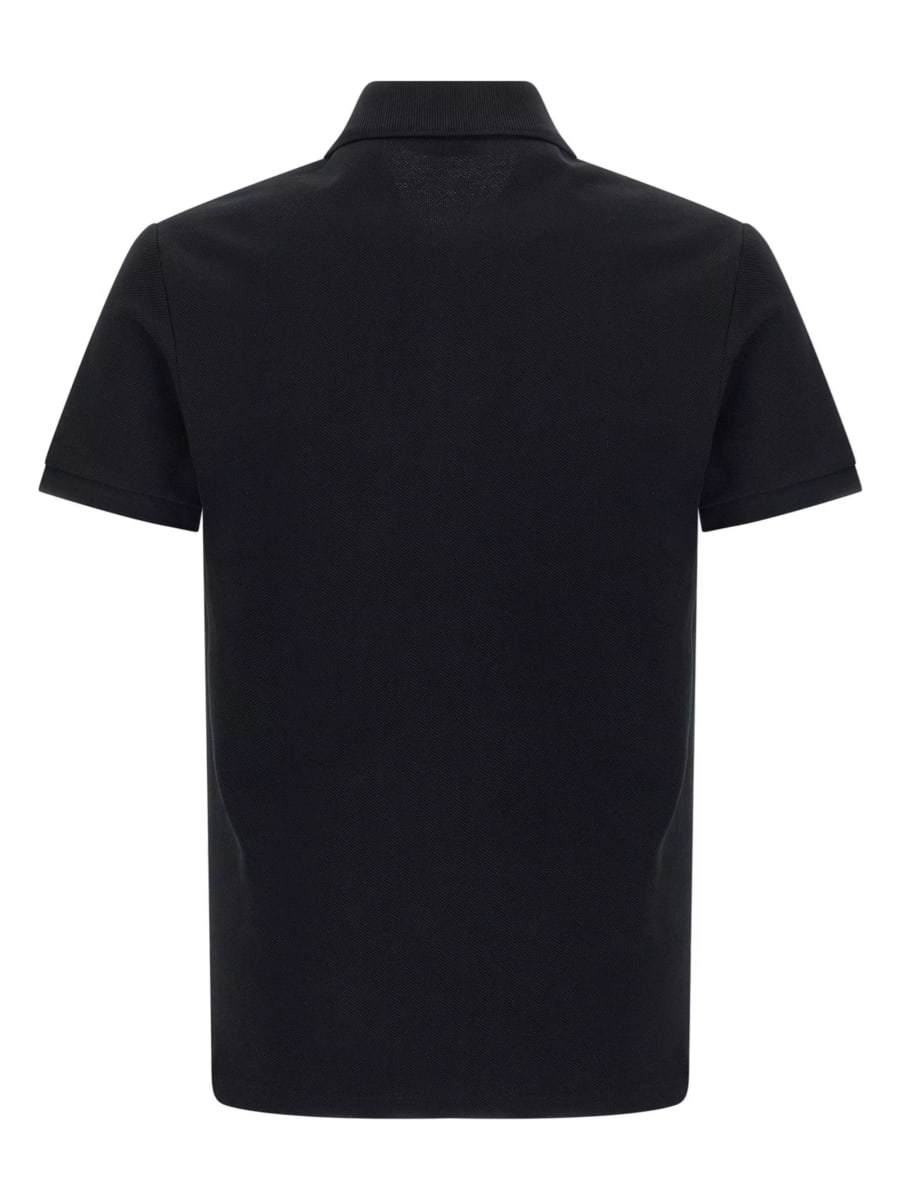 Balmain la polo in cotone, view 2