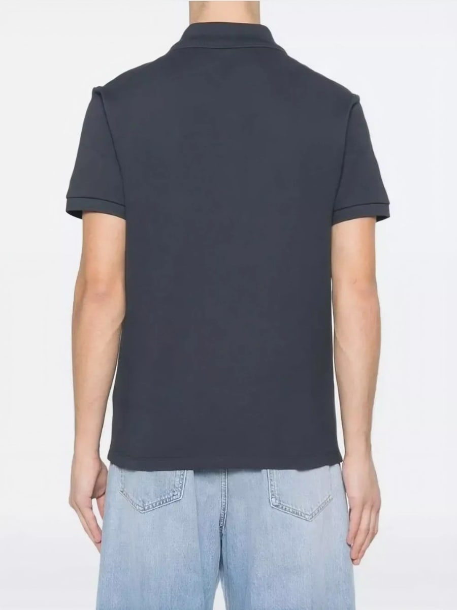 Balmain la polo in cotone, view 3