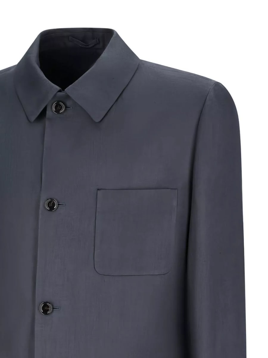 Lardini Camicia con tasca, view 3