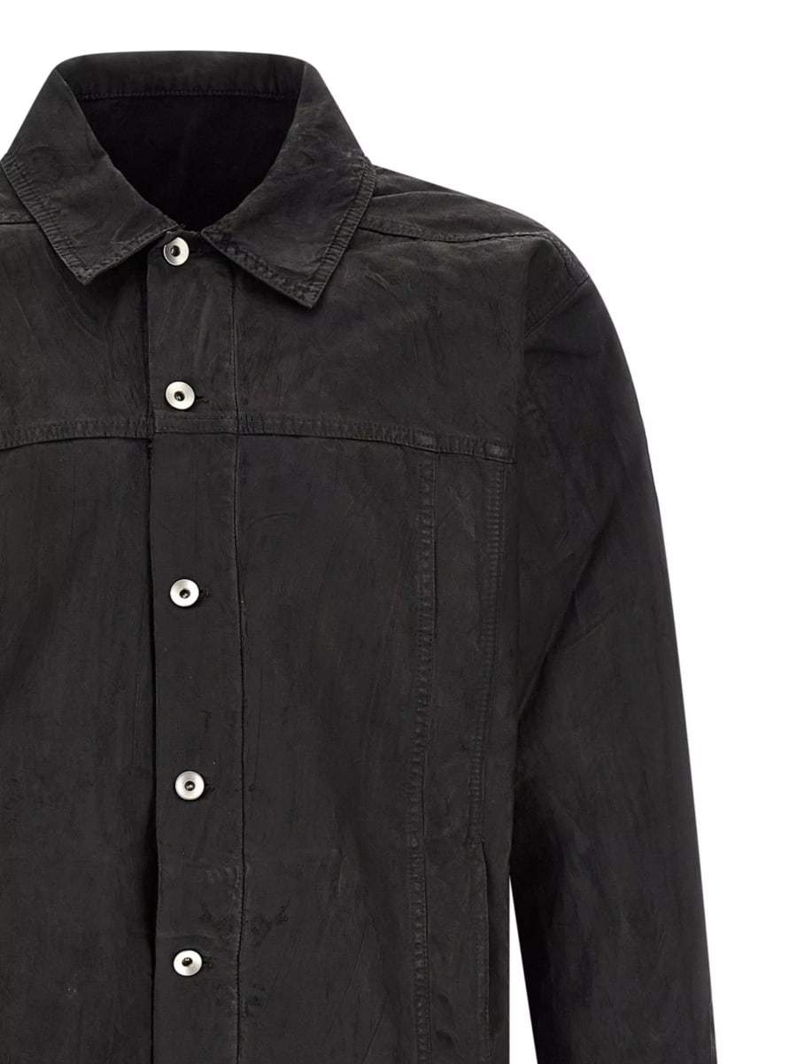 Rick Owens DRKSHDW Giacca Jumbo Worker, view 3