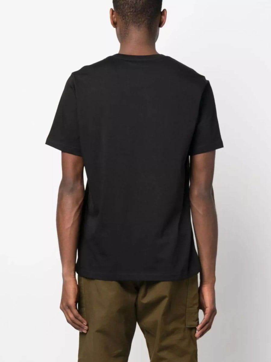 Ps paul smith T-shirt in cotone con logo Zebra, view 3