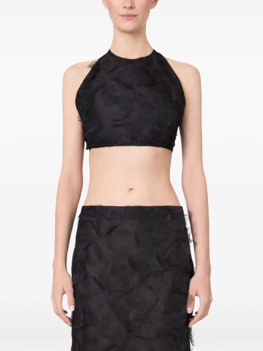 Max Mara Top in seta, view 4