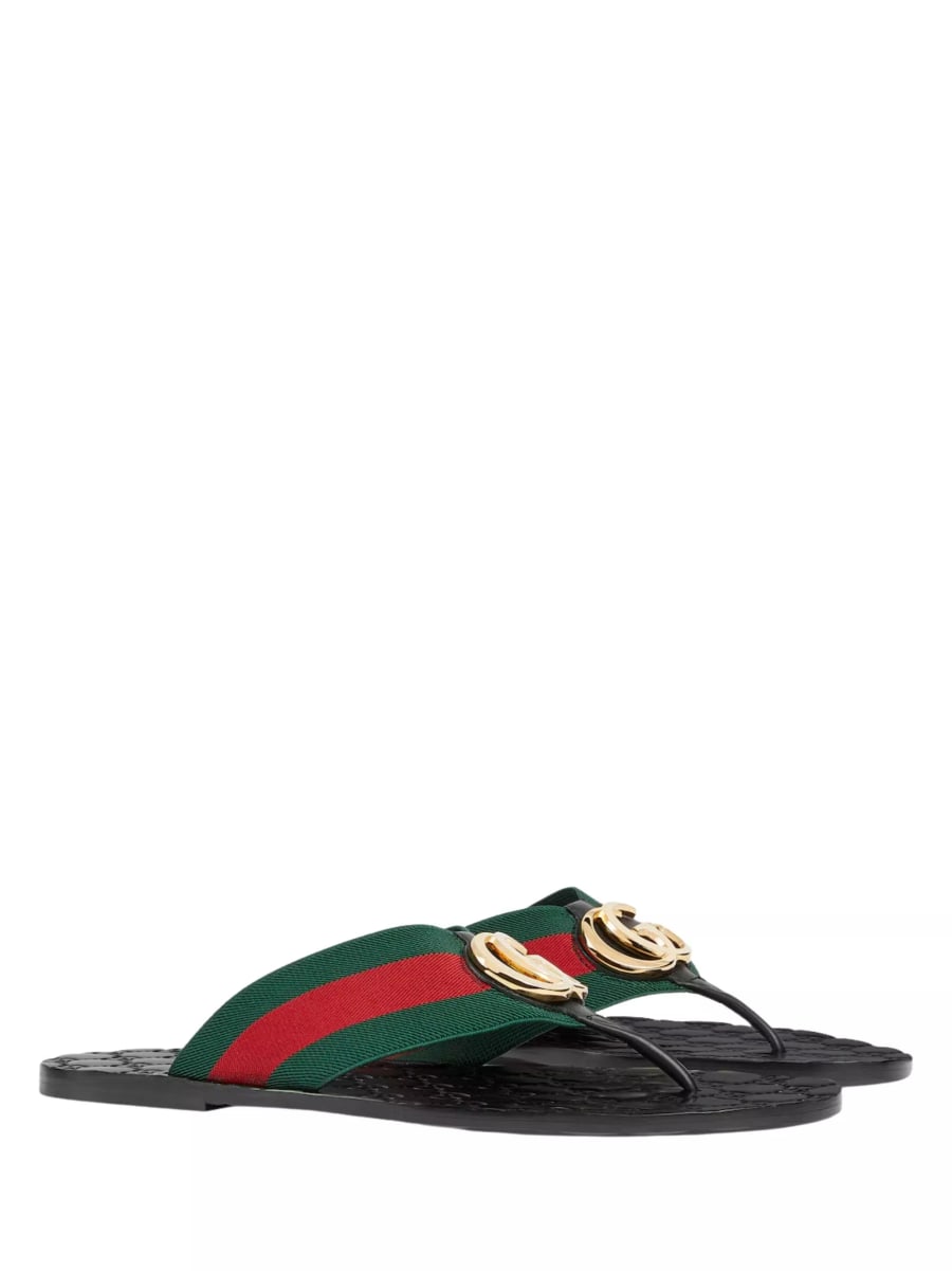 Gucci Riviera Flip-Flops, view 2