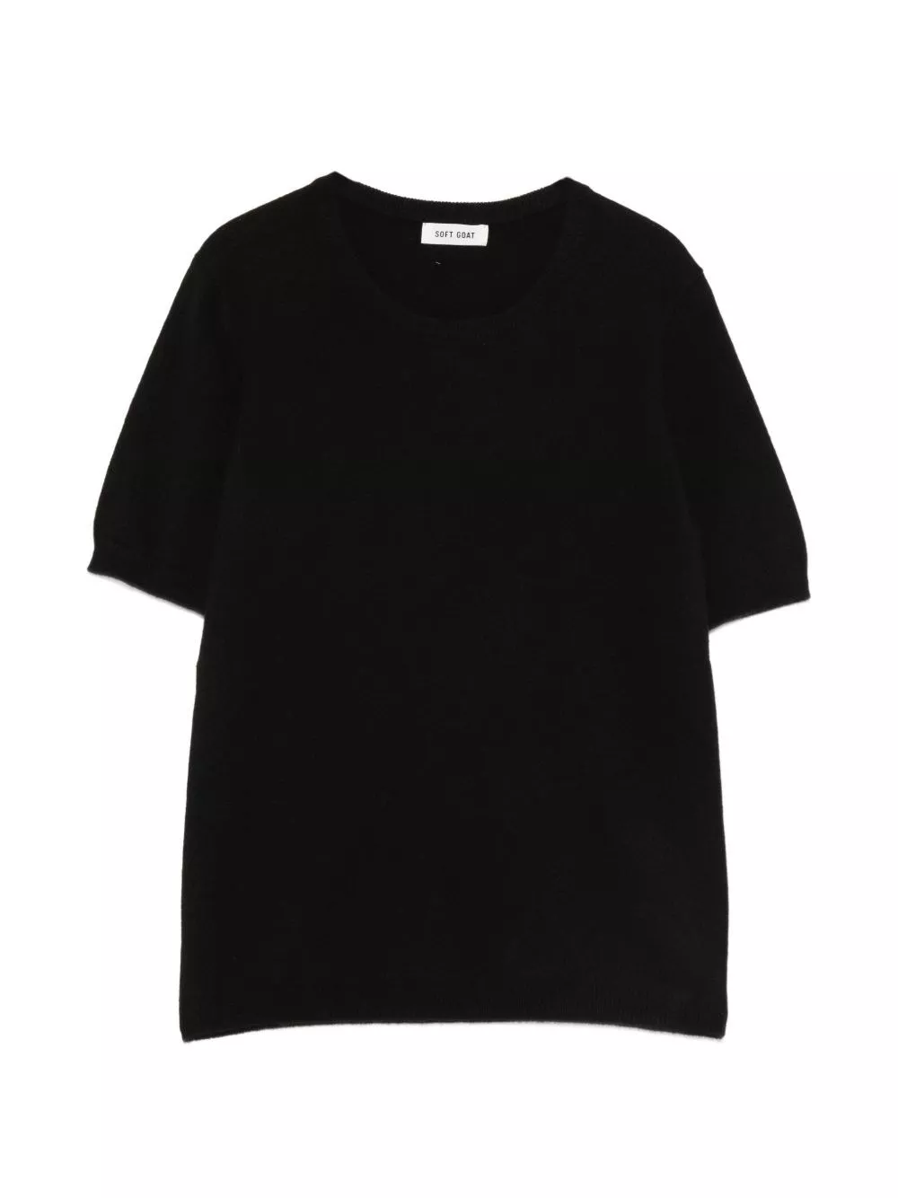 Soft goat Maglione girocollo in cashmere