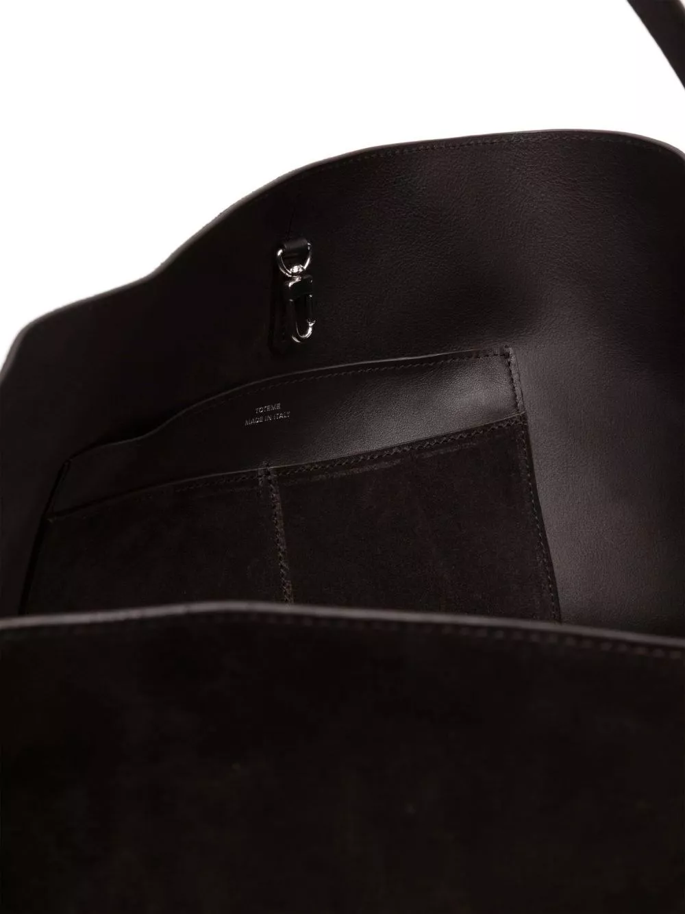 Toteme Tote Bag in pelle scamosciata con cintura, view 2