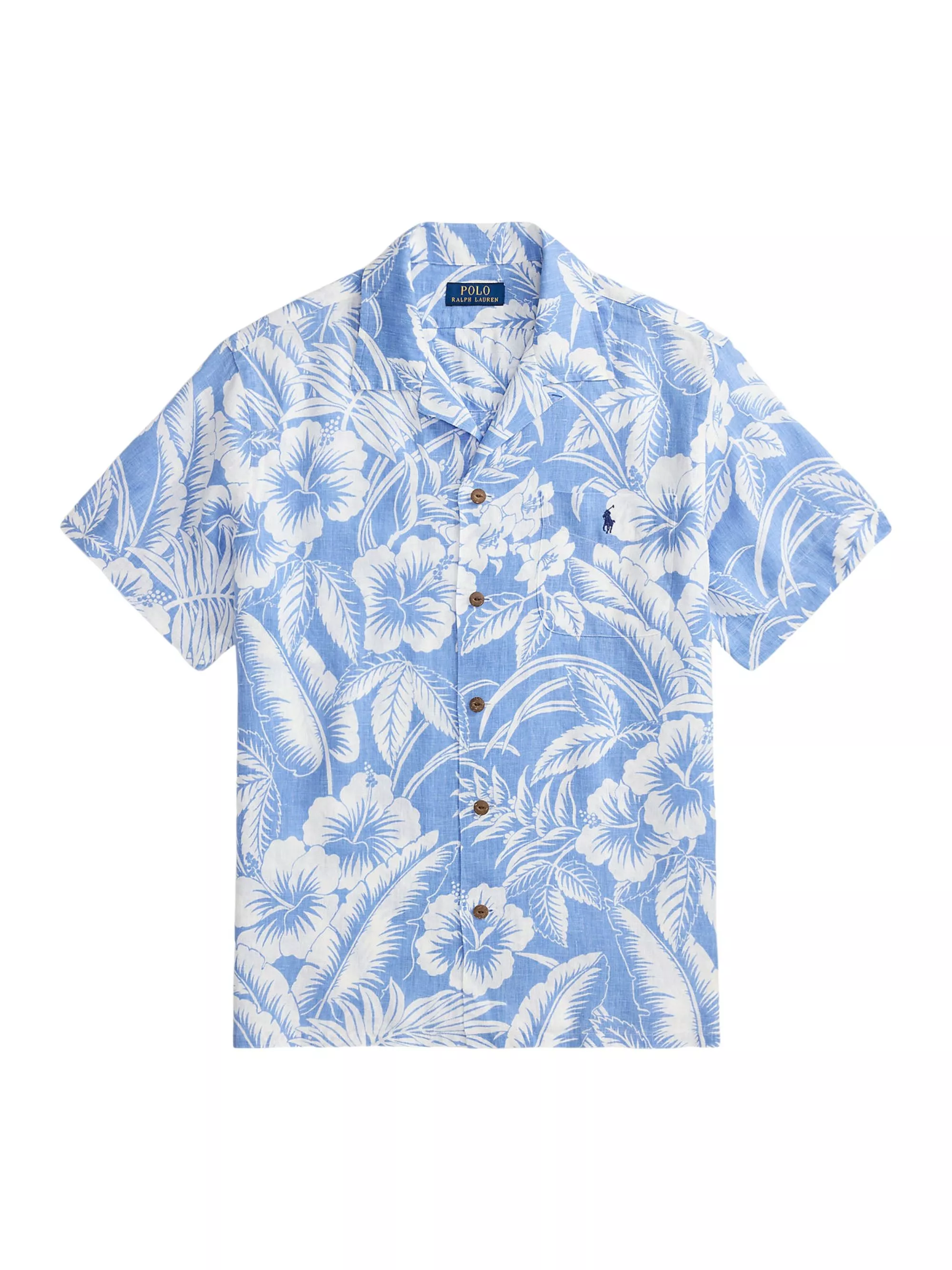 Polo Ralph Lauren Camicia con Stampa Tropicale
