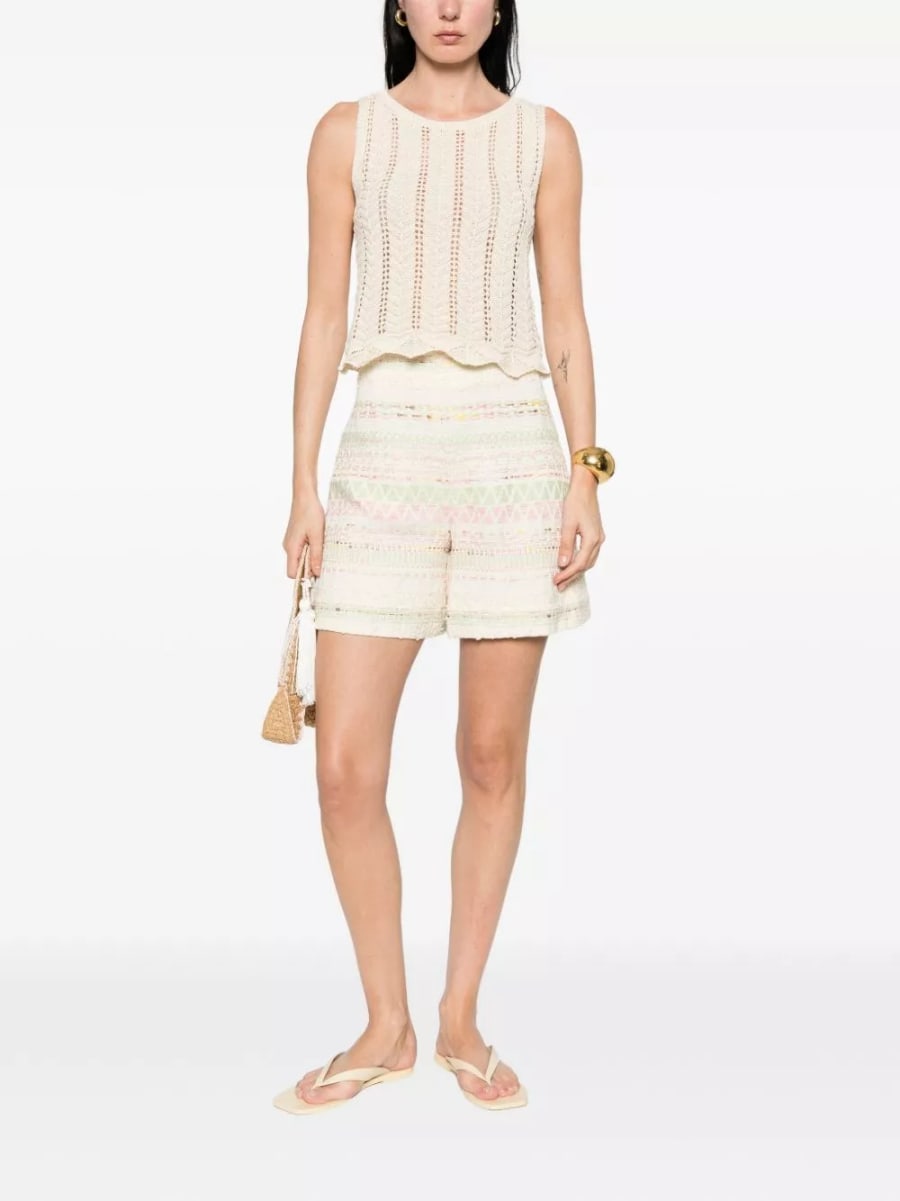 Bye Shorts in misto cotone, view 2