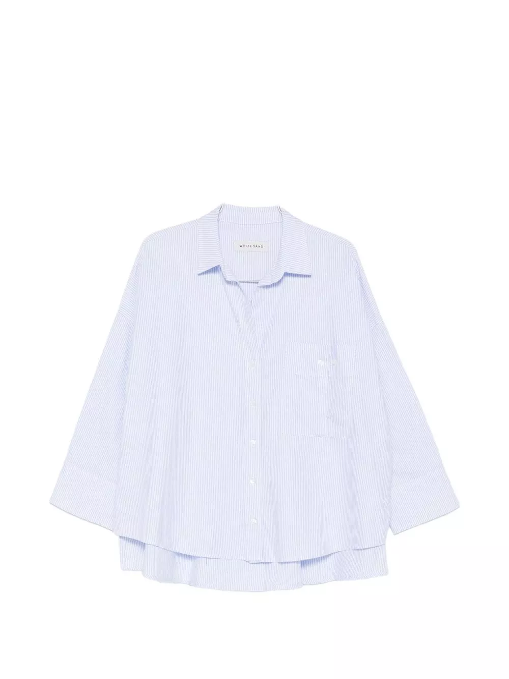 White sand Camicia in cotone a righe