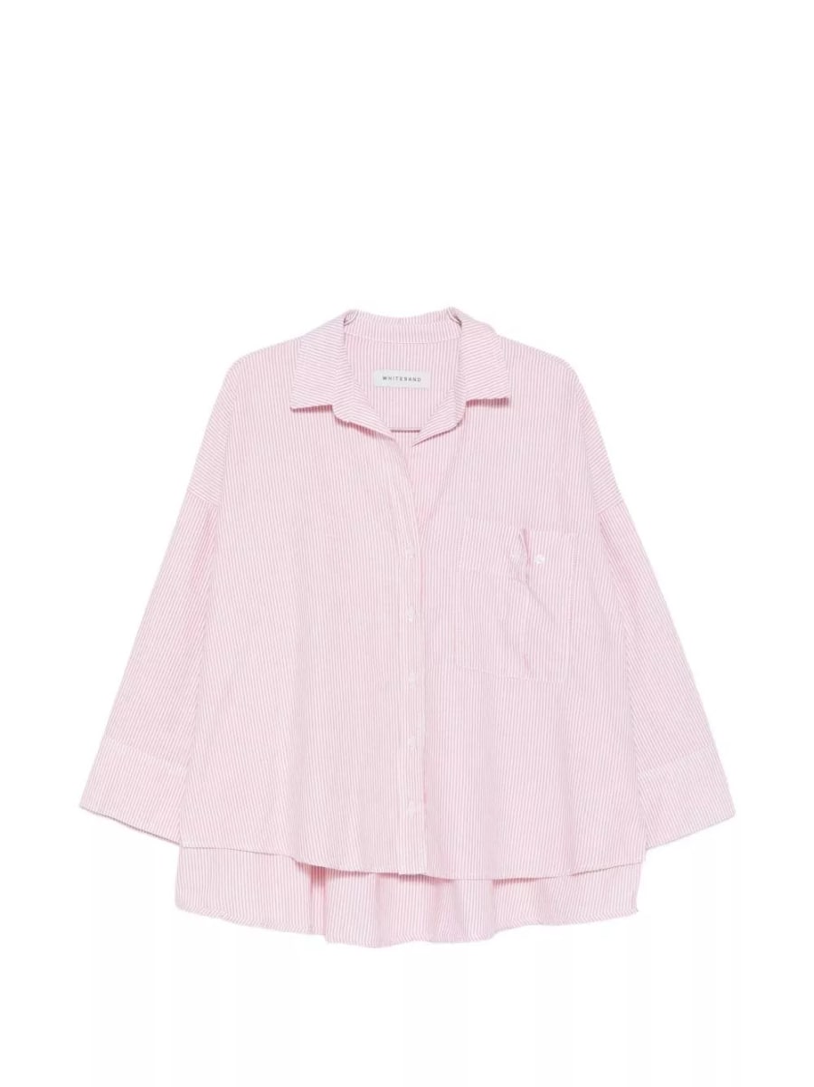 White sand Camicia in cotone a righe