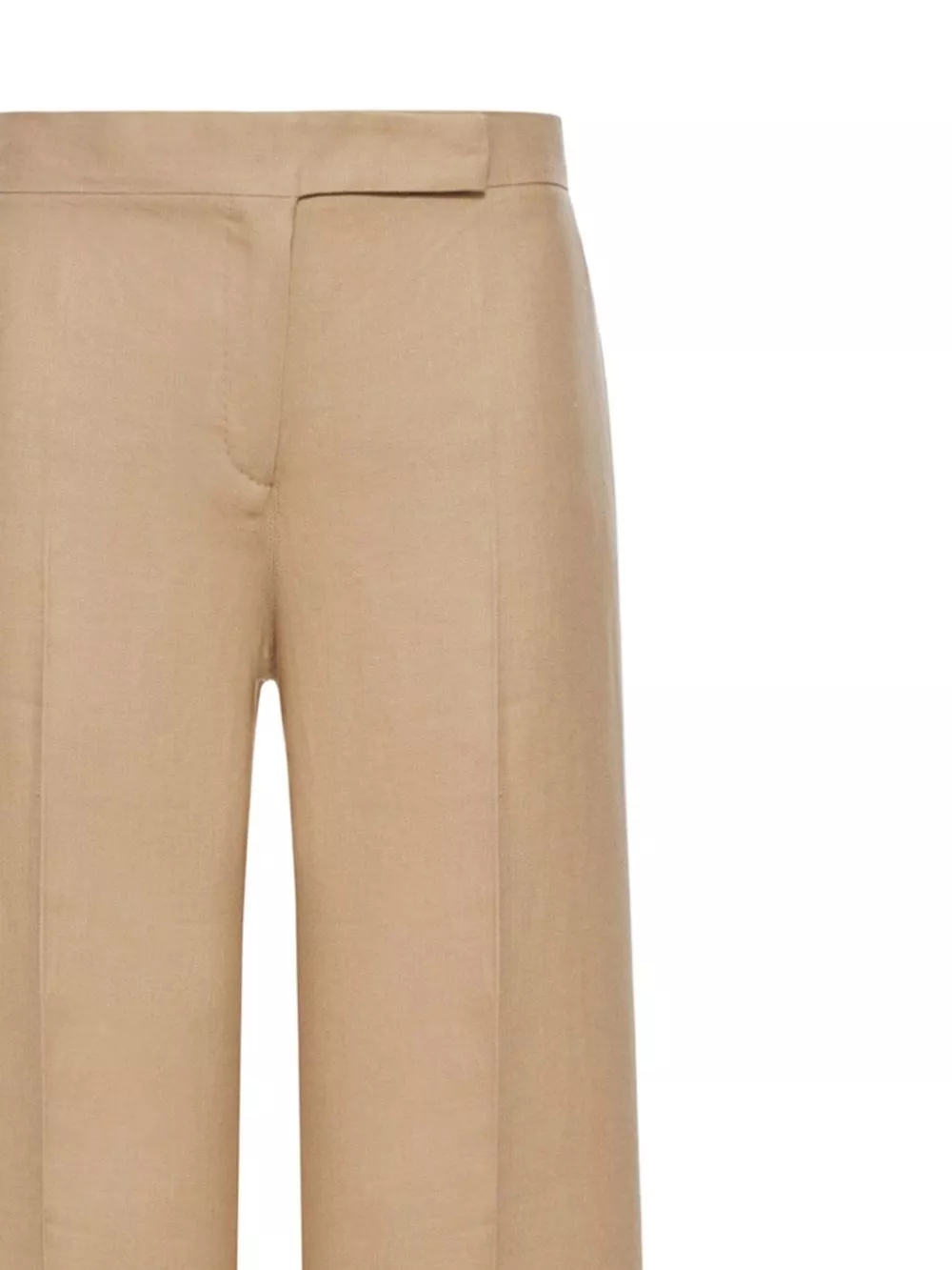 Max Mara Pantaloni in lino a vita alta, view 2