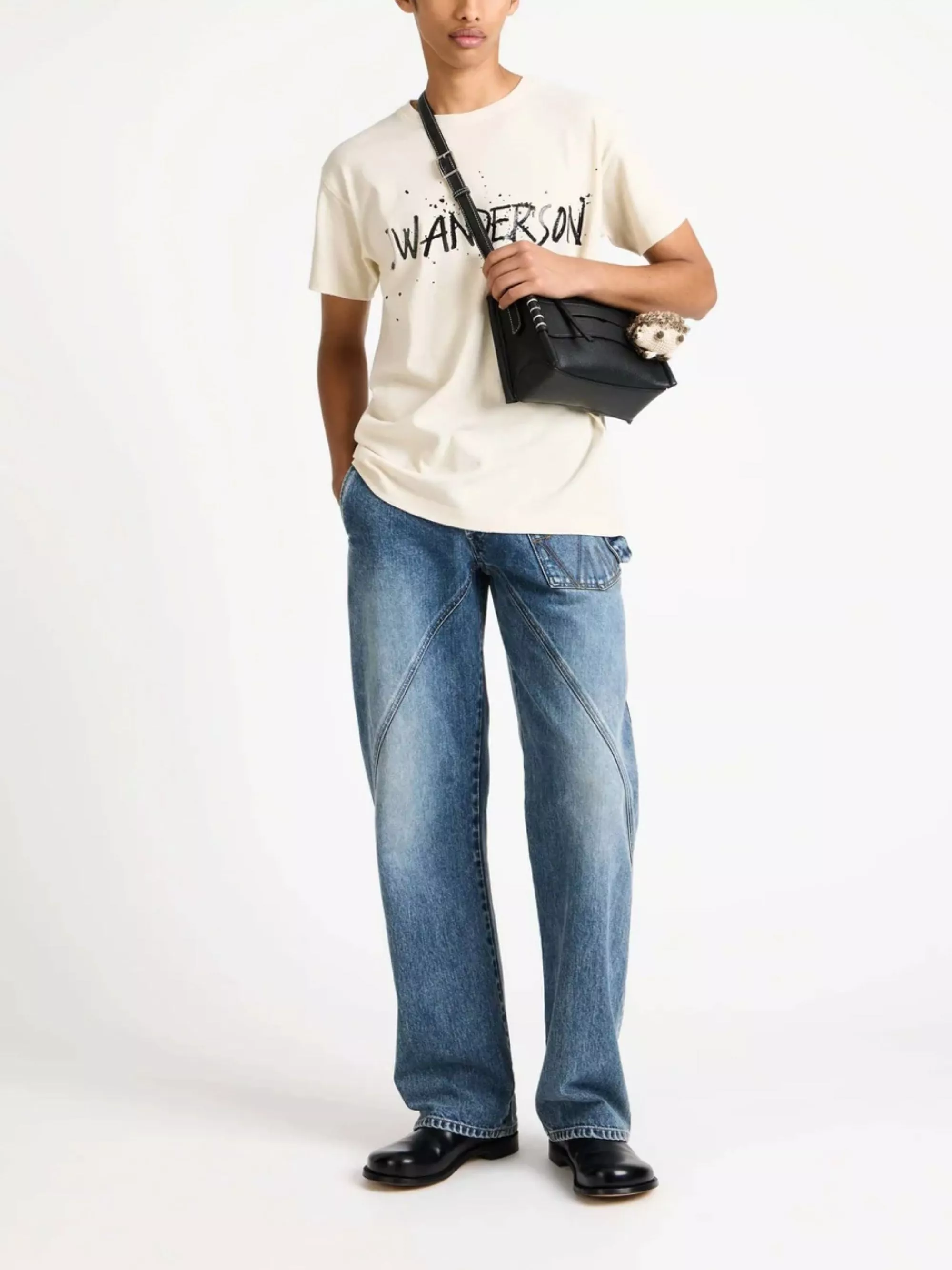 JW Anderson T-shirt con logo, view 2
