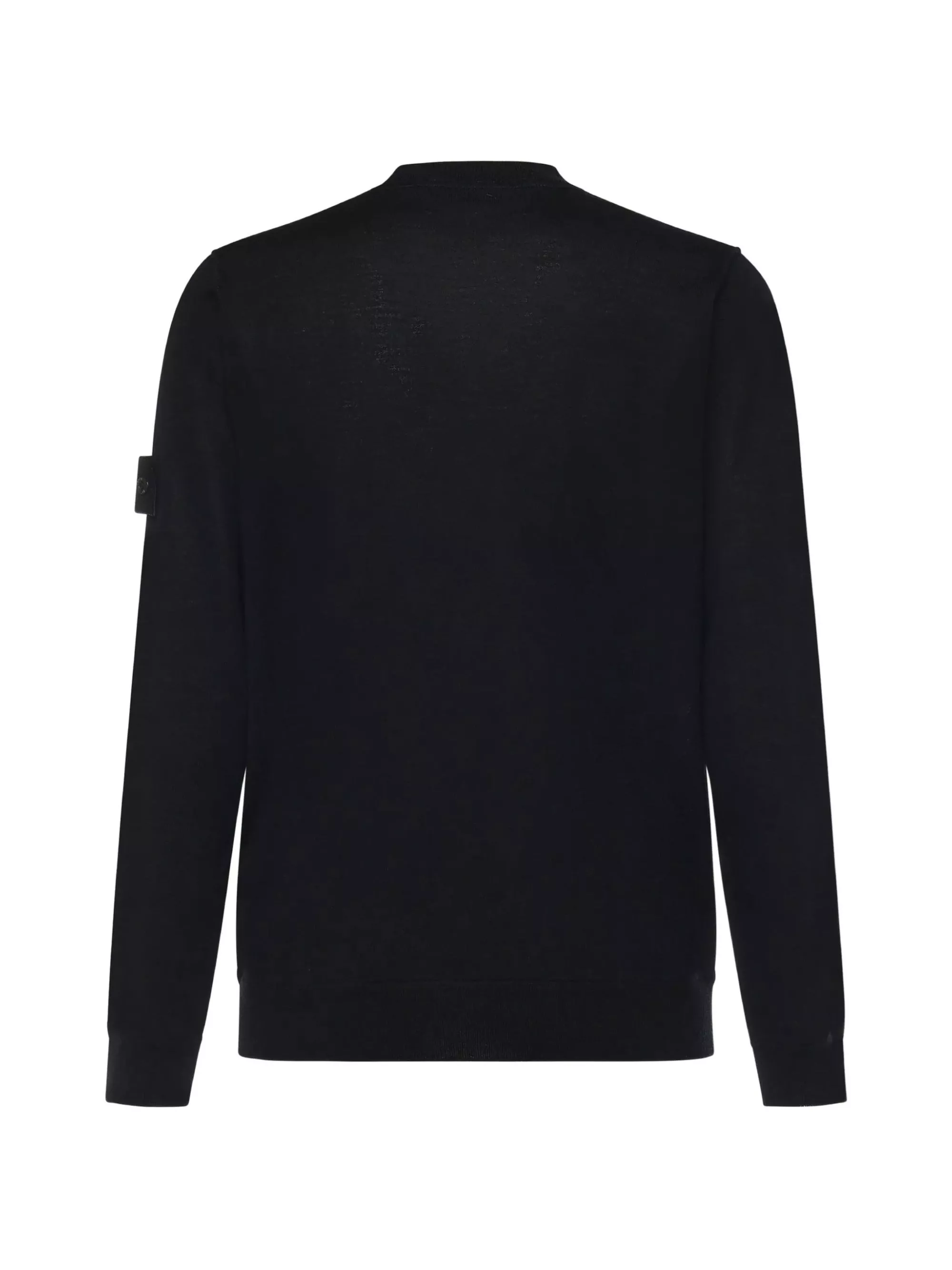 Stone Island Maglione in cotone a girocollo, view 2