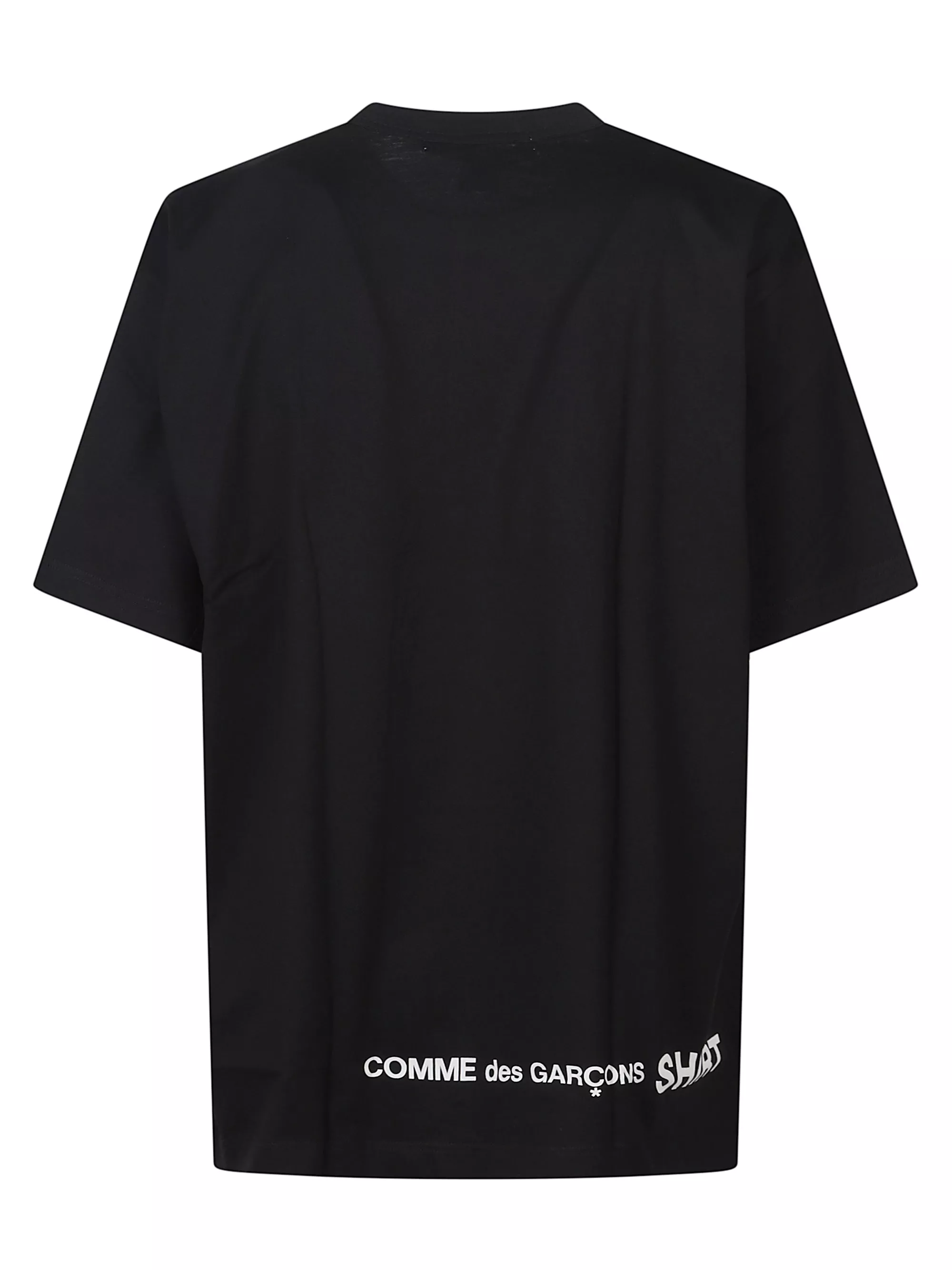 Comme des garçons shirt T-shirt con logo, view 2
