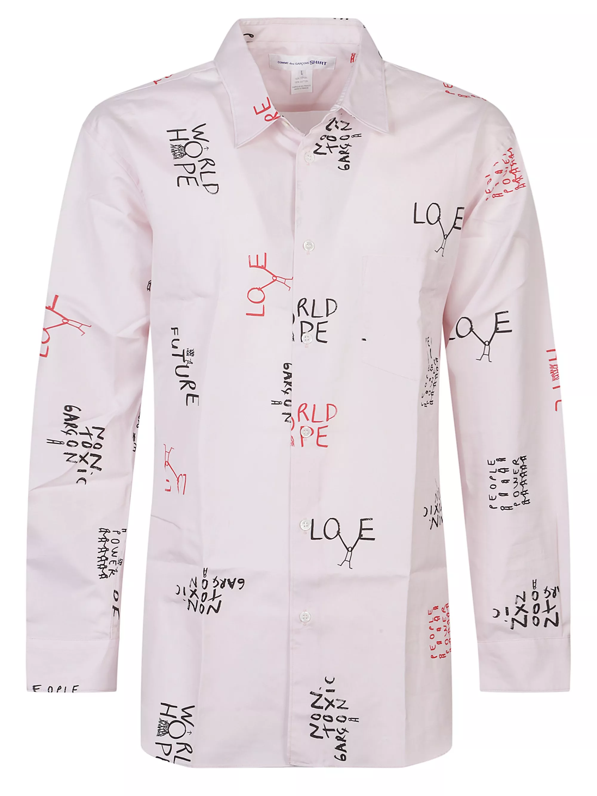 Comme des garçons shirt Camicia con stampa all-over