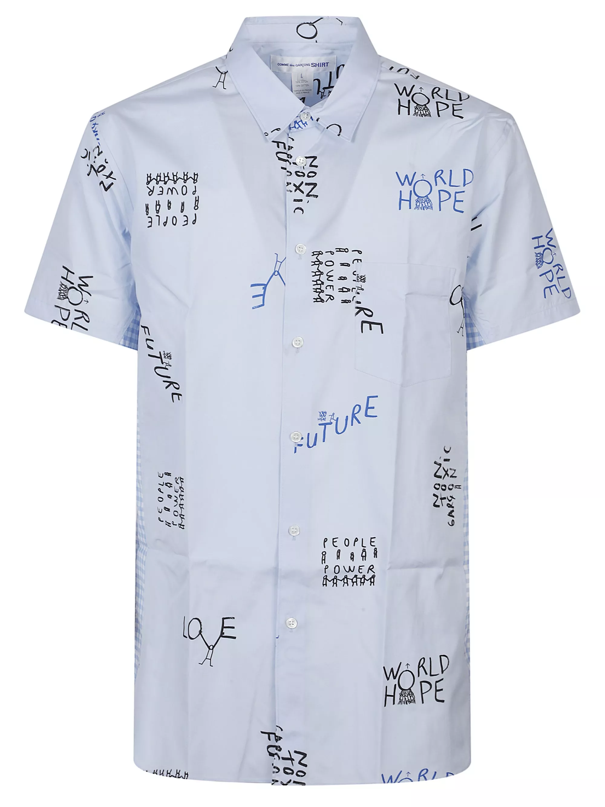Comme des garçons shirt Camicia con stampa all-over