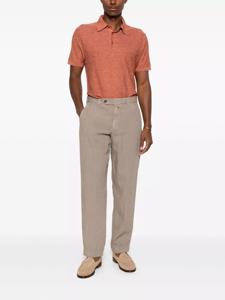 Brioni la polo in cashmere e seta, view 2