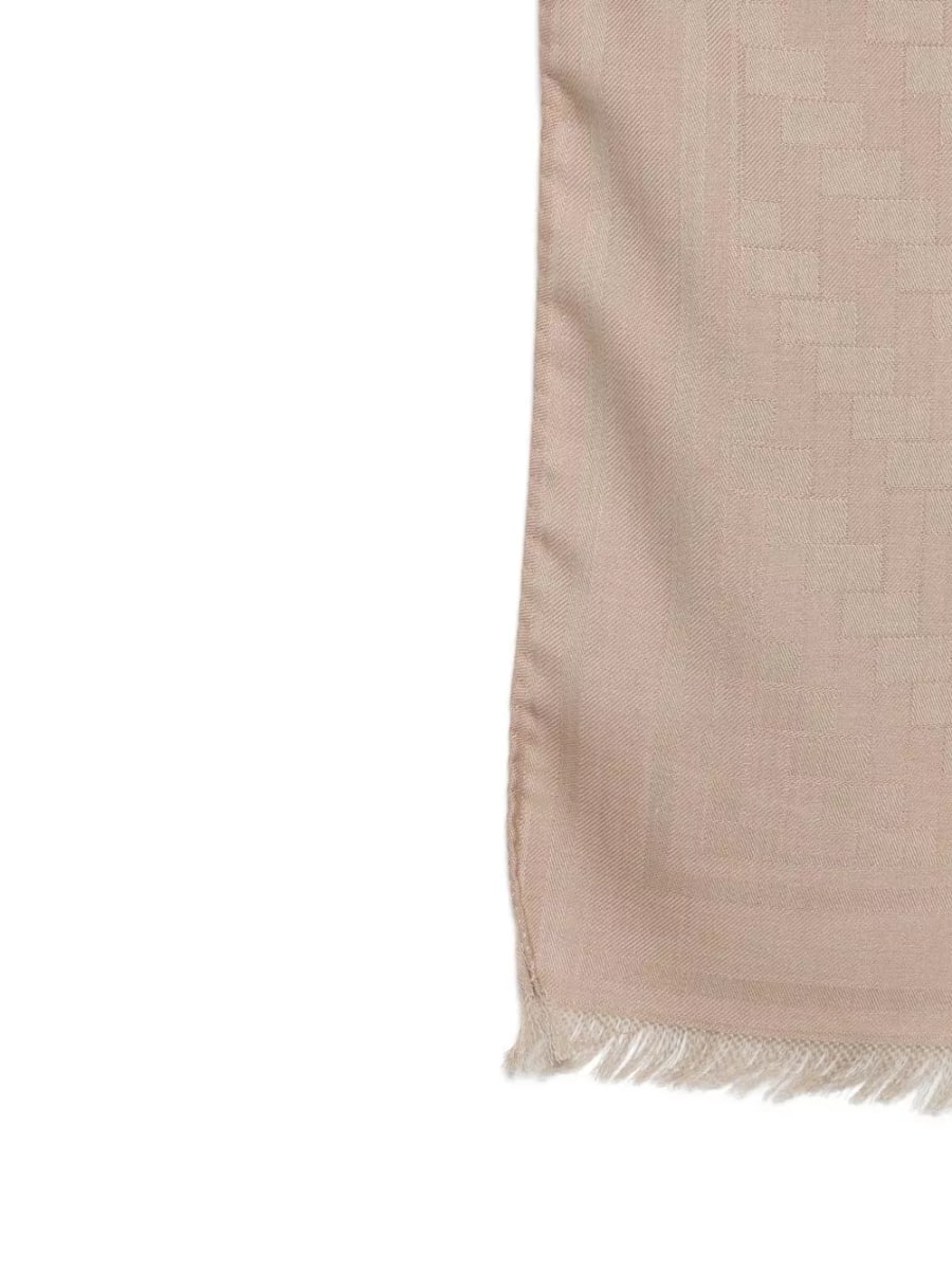 Brioni Sciarpa in lana e cashmere, view 3