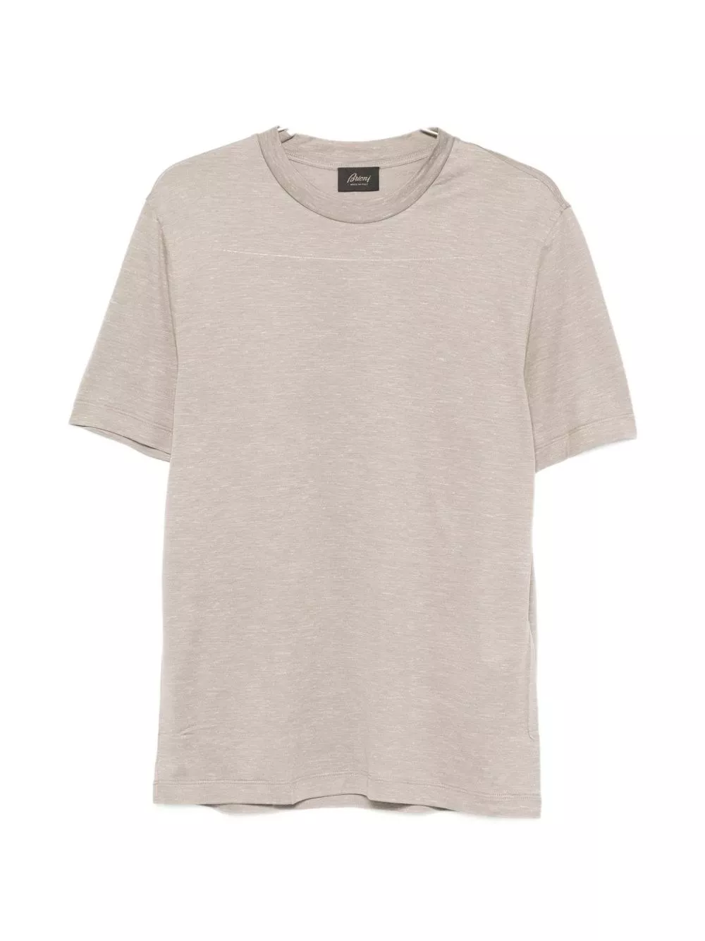 Brioni T-shirt in misto seta e cashmere