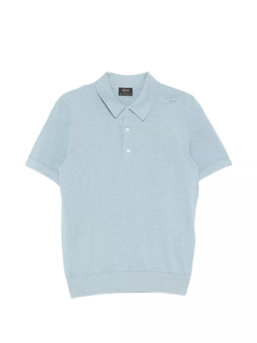 Brioni la polo in cotone