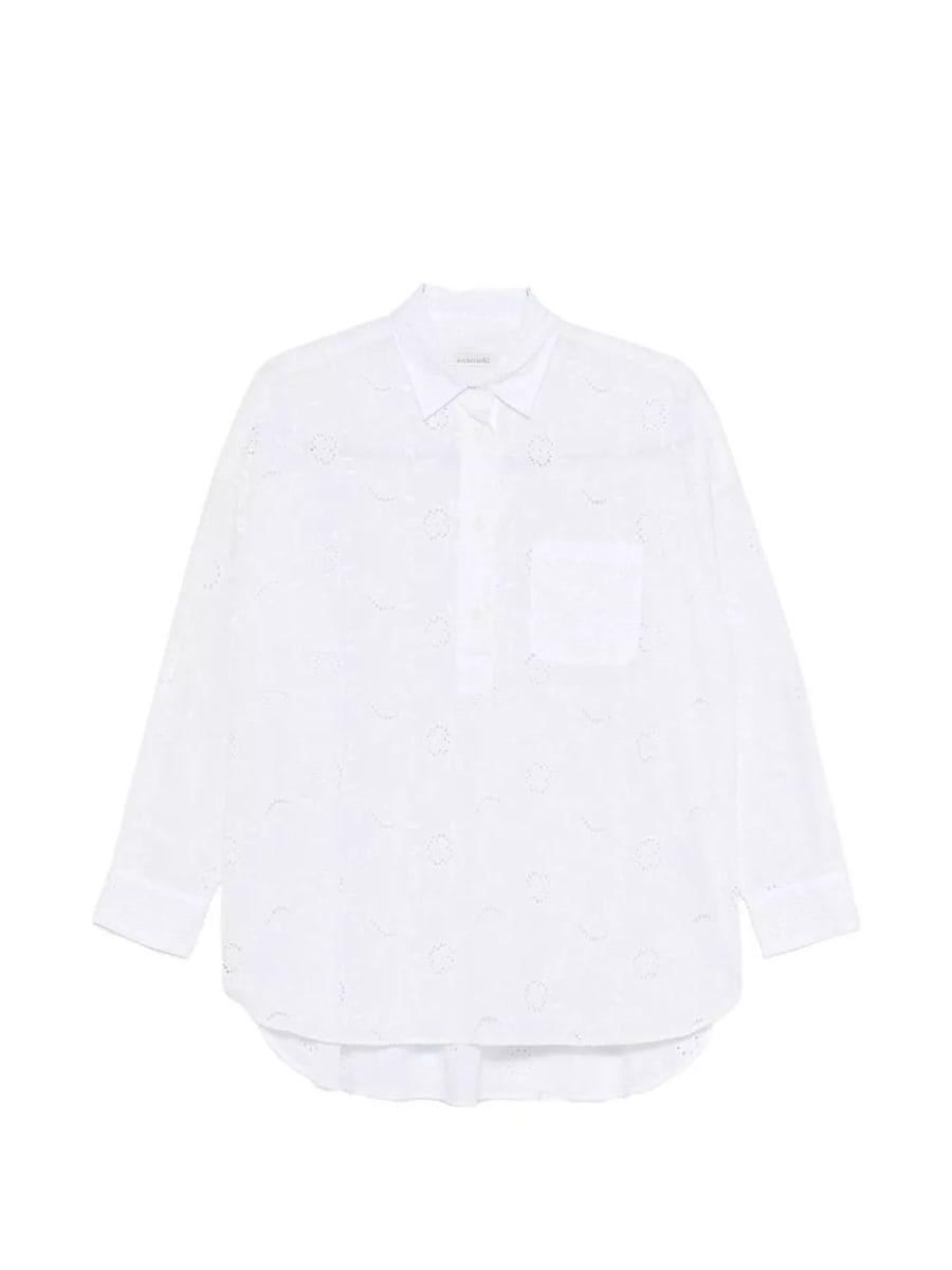 Archivio '67 Camicia in cotone con lacci