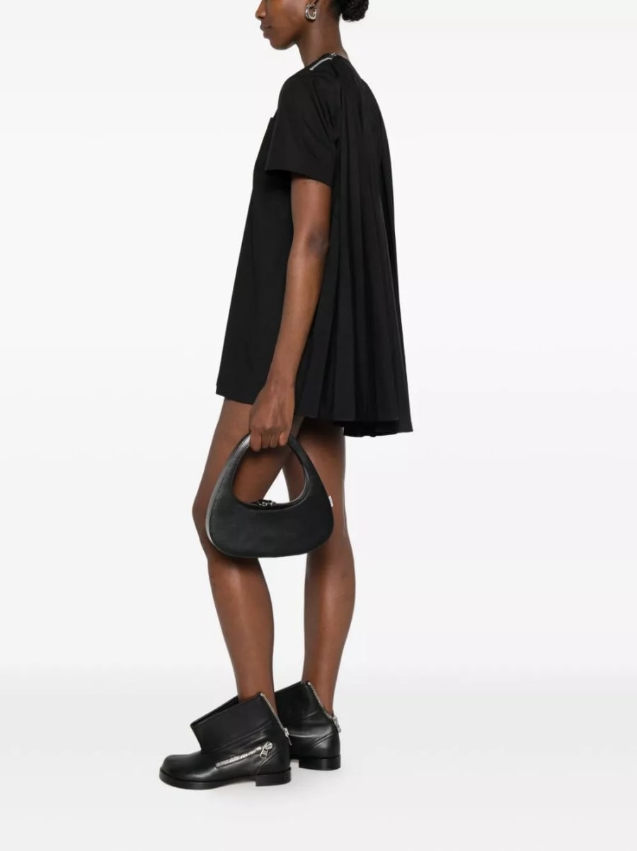 Sacai Abito mini in cotone, view 3